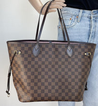 Load image into Gallery viewer, Louis Vuitton neverfull MM in damier ebene