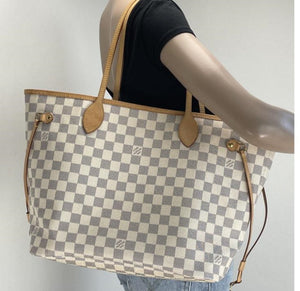 Louis Vuitton neverfull MM azur