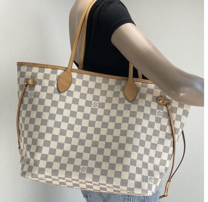 Louis Vuitton neverfull MM azur