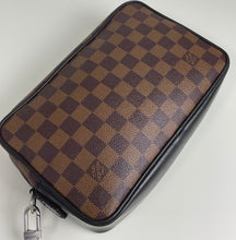 Load image into Gallery viewer, Louis Vuitton Kasai clutch in damier ebene canvas