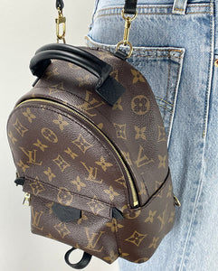 Louis Vuitton palm springs mini backpack in monogram canvas