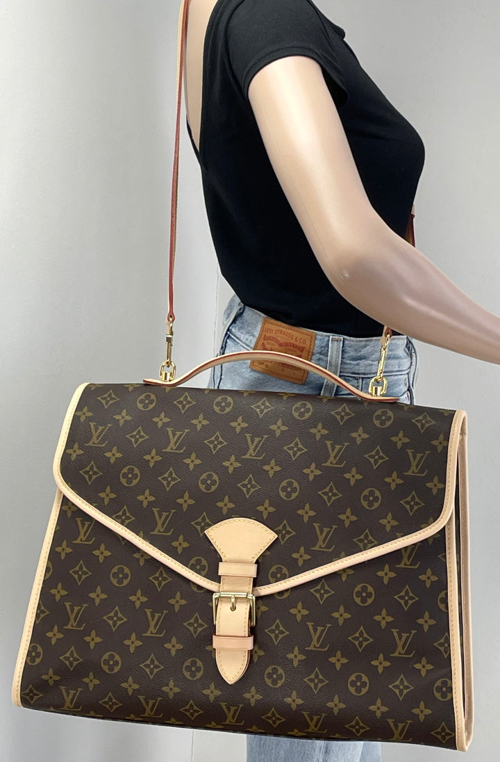 Louis Vuitton beverly 41 bel air GM briefcase – Lady Clara's