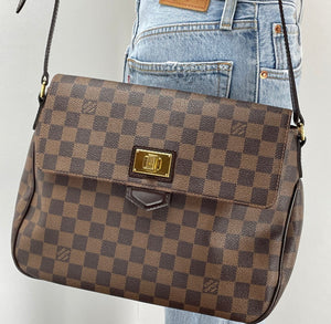 Louis Vuitton Damier Ebene Canvas Cabas Rosebery Bag Louis Vuitton