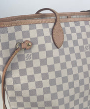 Load image into Gallery viewer, Louis Vuitton neverfull MM damier azur
