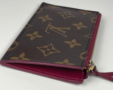 Load image into Gallery viewer, Louis Vuitton zipped cardholder in fuchsia