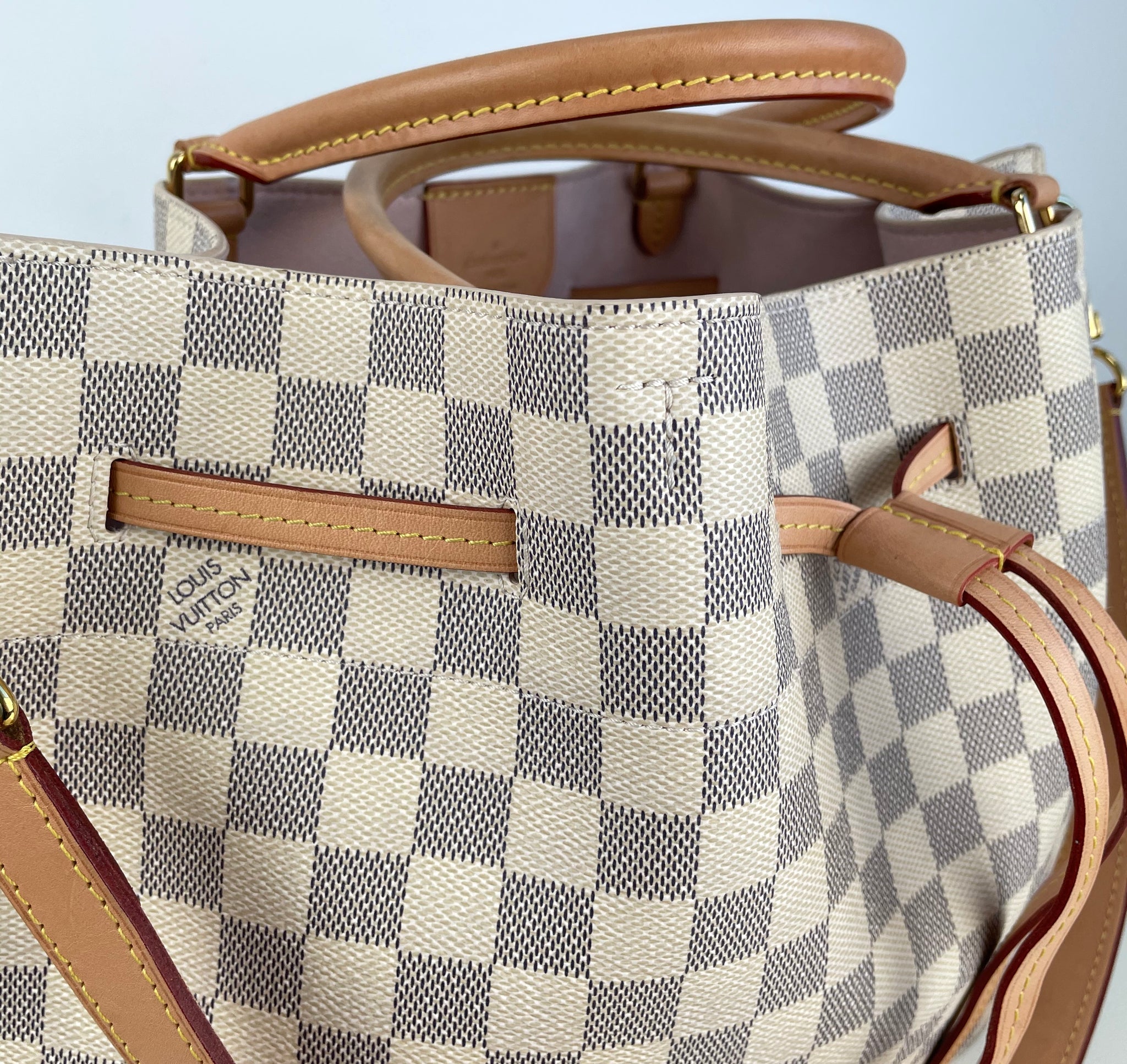 Louis Vuitton girolata in damier azur – Lady Clara's Collection