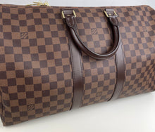 Load image into Gallery viewer, Louis Vuitton keepall 45 bandouliere damier ebene