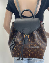 Load image into Gallery viewer, Louis Vuitton montsouris PM black and monogram