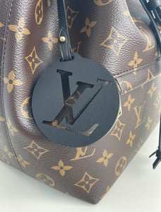 Louis Vuitton montsouris PM black and monogram