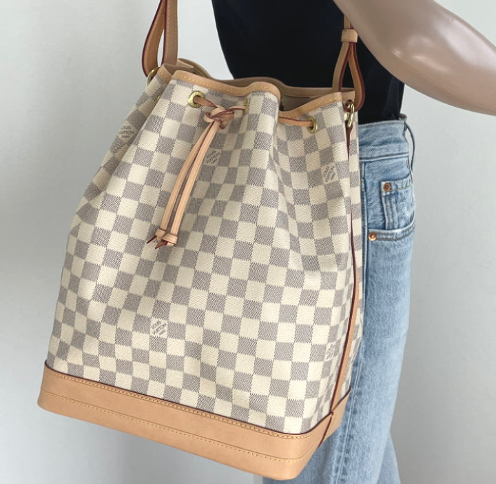 Louis Vuitton Noe GM azur – Lady Clara's Collection