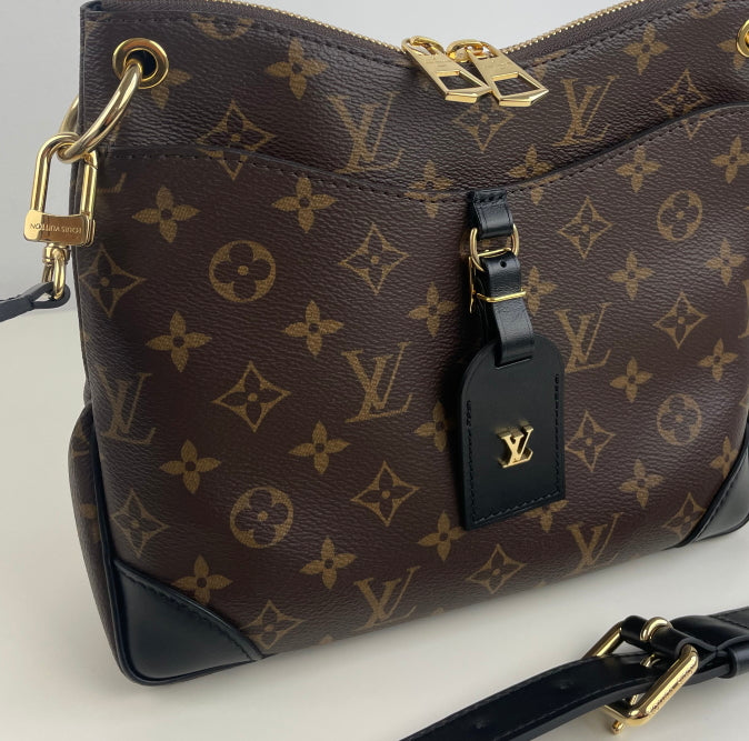 Louis Vuitton LV odeon PM new Brown Leather ref.257441 - Joli Closet