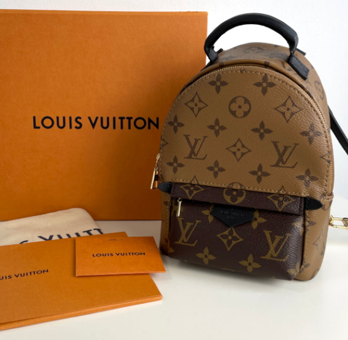 Louis Vuitton palm springs mini backpack