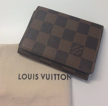 Load image into Gallery viewer, Louis Vuitton pocket organizer in damier