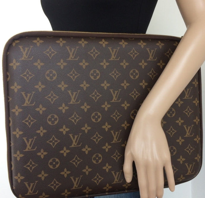Louis Vuitton laptop sleeve / document holder