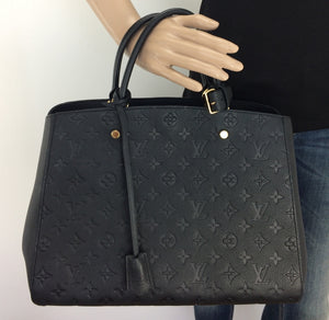 Louis Vuitton montaigne GM noir