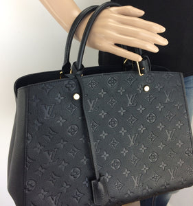 Louis Vuitton montaigne GM noir