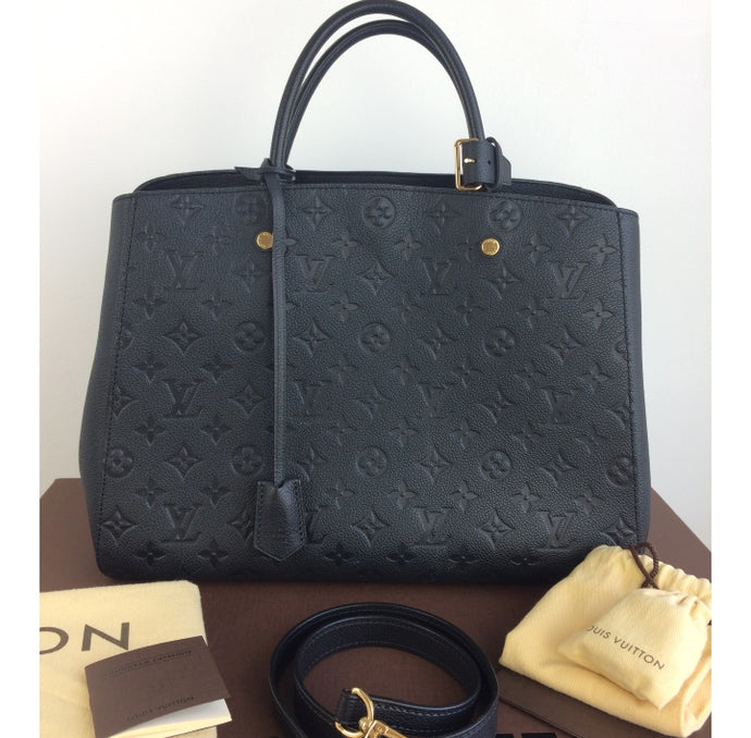 Louis Vuitton montaigne GM noir