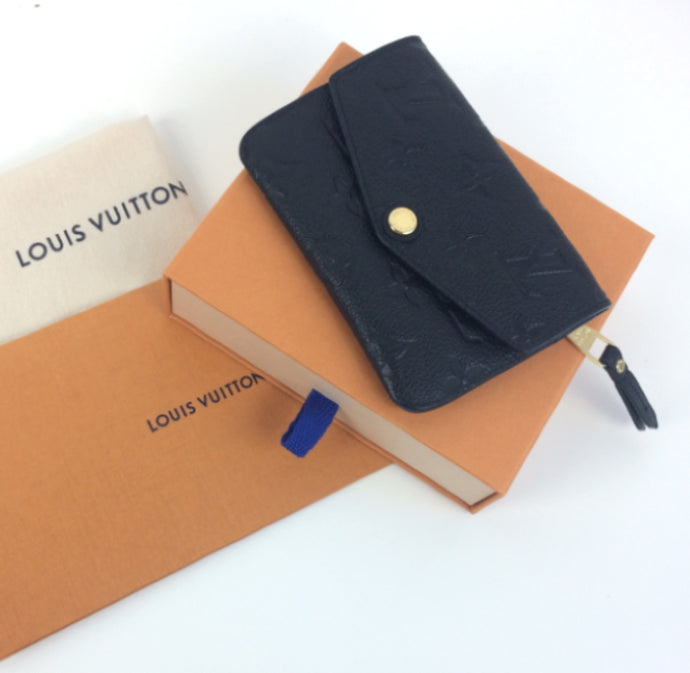 Louis Vuitton card or key pouch in empreinte