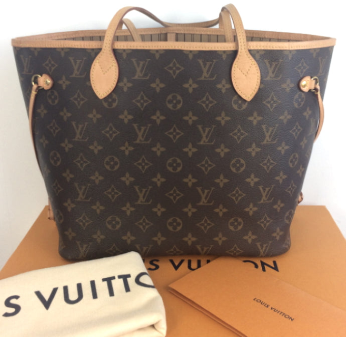 Louis Vuitton neverfull MM monogram