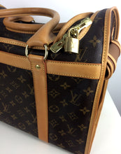 Load image into Gallery viewer, Louis Vuitton pet/ dog carrier 40 monogram