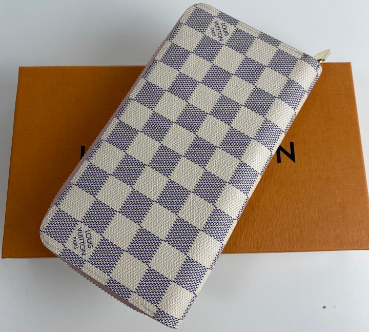 小物 LOUIS VUITTON ZIPPY WALLET DAMIER Women's Designer Leather Wallet Zippy | LOUIS VUITTON ®