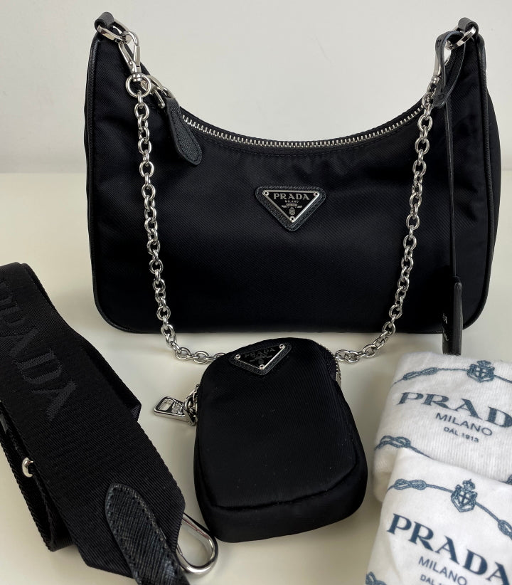 Prada Re-Edition 2005 nylon bag – Lady Clara's Collection