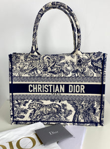 Christian Dior small jungle book tote