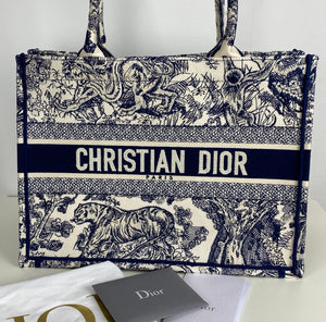 Christian Dior small jungle book tote