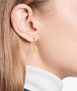 Louis Vuitton blooming earrings
